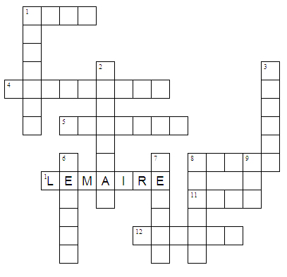 All Habs Crossword Puzzle