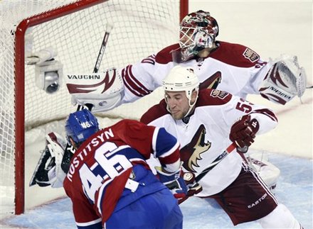 Coyotes vs Canadiens: Brother Andrei Flies High