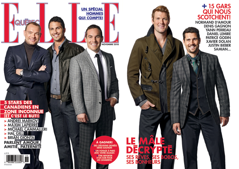 Multimedia: Elle Quebec Photoshoot with Habs