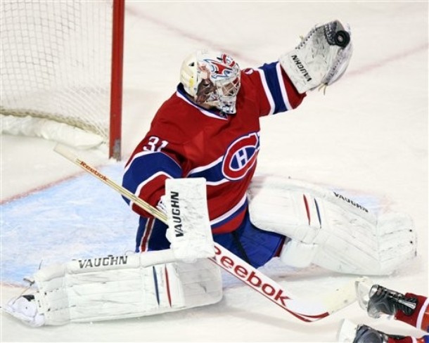 Carey Price Earns Molson Cup in November