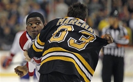 Video: P.K. Subban vs Brad Marchand