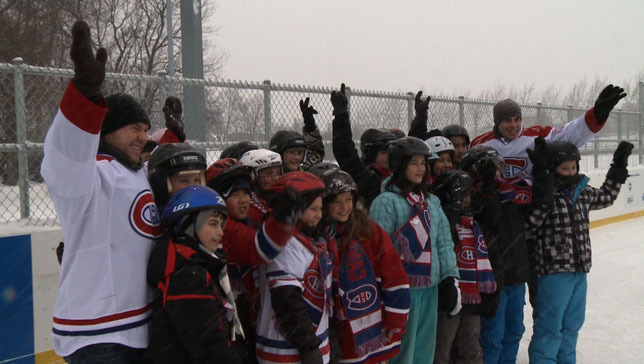 Montreal Canadiens Children’s Foundation Unveils Community Rink in LaSalle