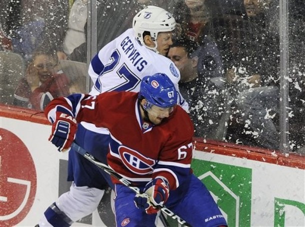 GameDay: Habs vs Lightning Lineups, Gauthier, Kostitsyn, Geoffrion