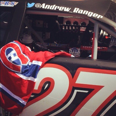 Up Close with Andrew Ranger: Habs Fan, NASCAR Champion