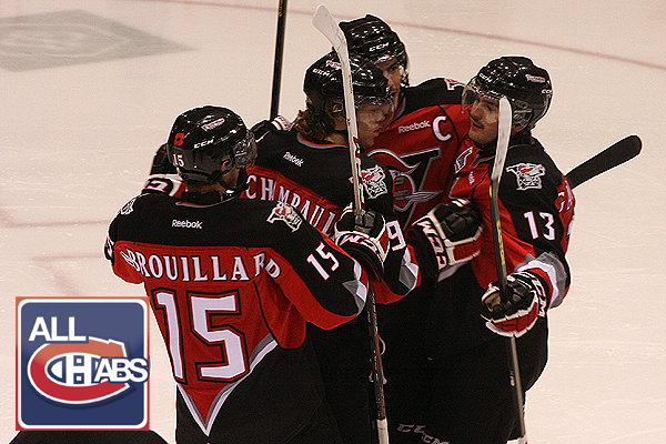 Photo Gallery: Archambault’s Voltigeurs best Hudon’s Saguenéens, 4-2