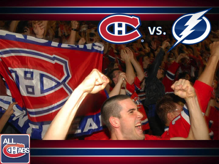 GameDay: Habs vs Lightning Lineups, Prust, Weber, Price