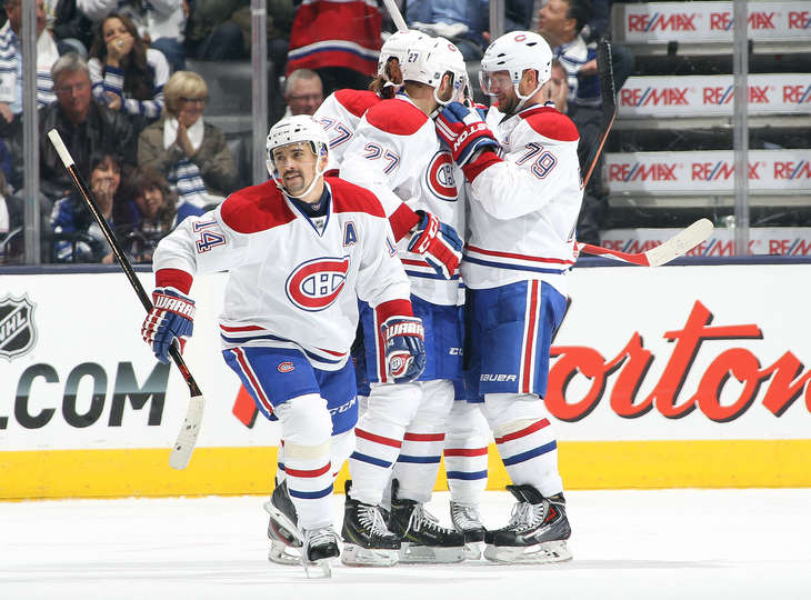 Recap – 3 Stars, Highlights: Plekanec Leads Habs Past Leafs