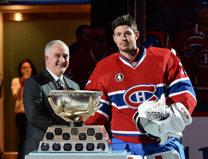 Carey Price Named Molson Cup Recipient for December