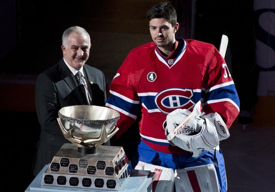 Carey Price is the Canadiens Molson Cup Player of the Year