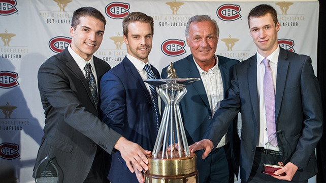 Canadiens Announce Guy Lafleur Awards of Excellence for 2015-16