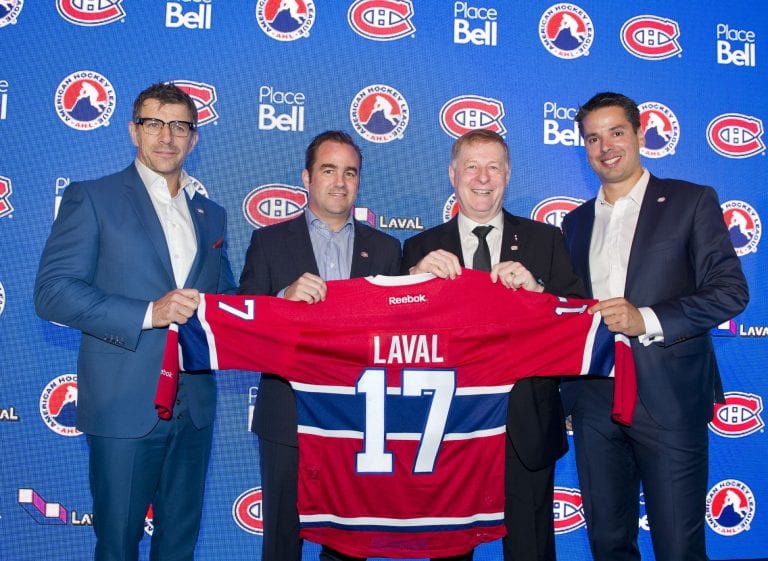 Canadiens AHL Affiliate in Laval for 2017-18 Nicknamed Rocket