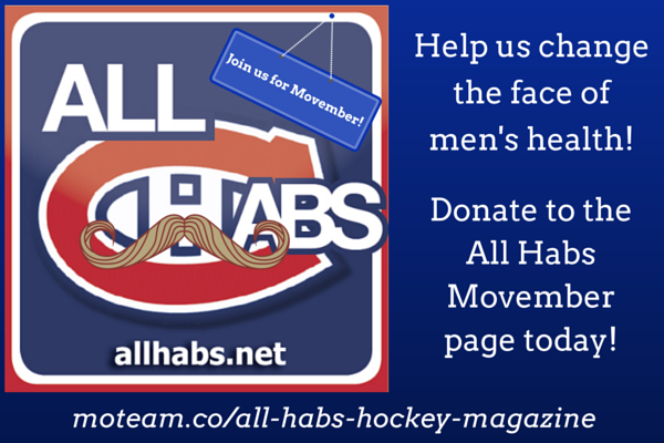 All Habs, All In for Movember