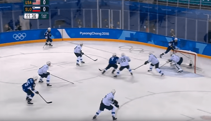 2 Men s Hockey Recap USA 2 Slovenia 3 OT YouTube