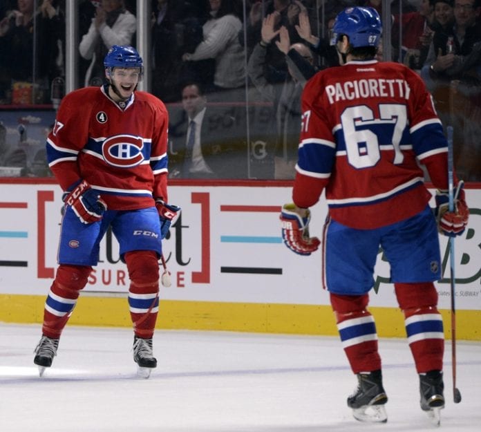 NHL: Carolina Hurricanes at Montreal Canadiens