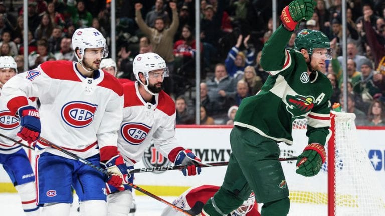 NHL: Montreal Canadiens at Minnesota Wild