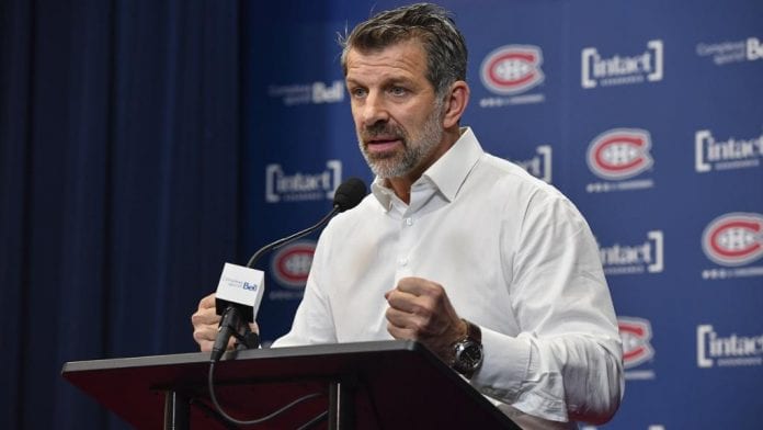 Marc Bergevin (Photo by TVA Sports)