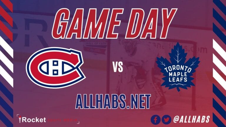 Maple Leafs – Canadiens: Habs Season Opener | GAME PREVIEW