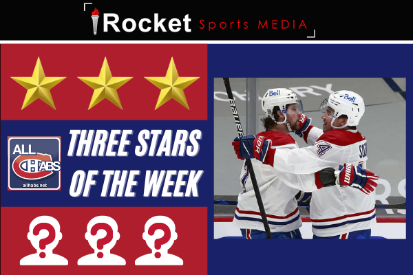 Big Performances Up Front | Habs Three Stars of the Week