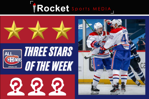 Beacons of Light | Habs Three Stars of the Week