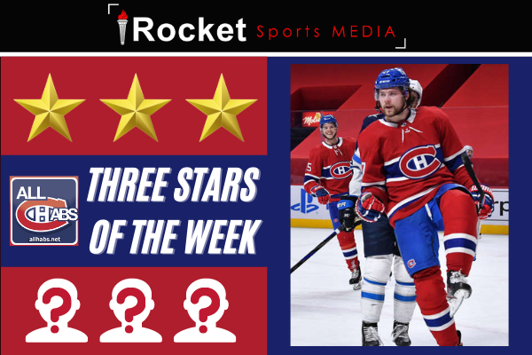 All Habs Three Stars Anderson