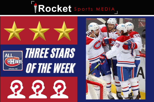 Leaders Shine | Habs Three Stars of the Week