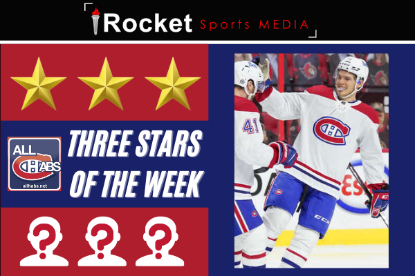 Roster Decisions | Habs Three Stars of the Week