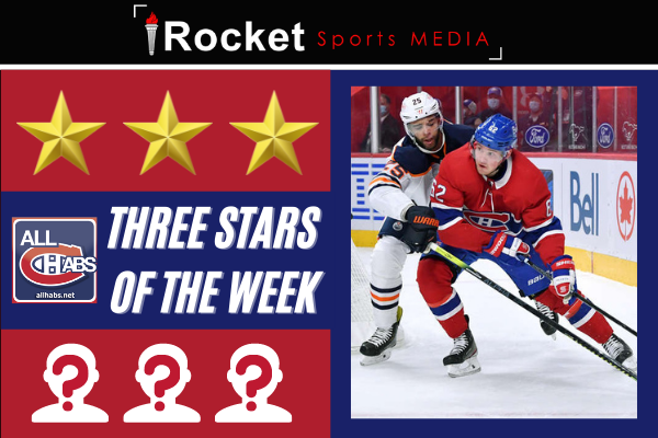 Clutch Performers | Habs Three Stars of the Week