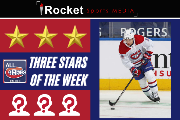 Familiar Faces | Habs Three Stars of the Week