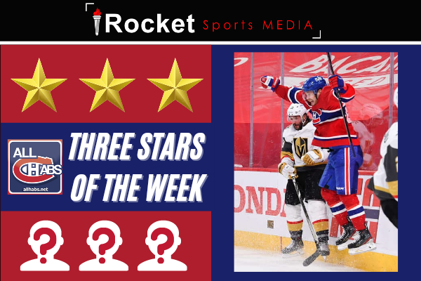 Confidence Builds | Habs Three Stars of the Week