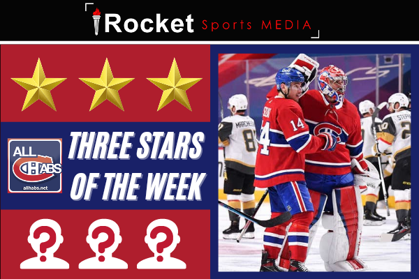 Stars of the Season | Habs Three Stars of the Week