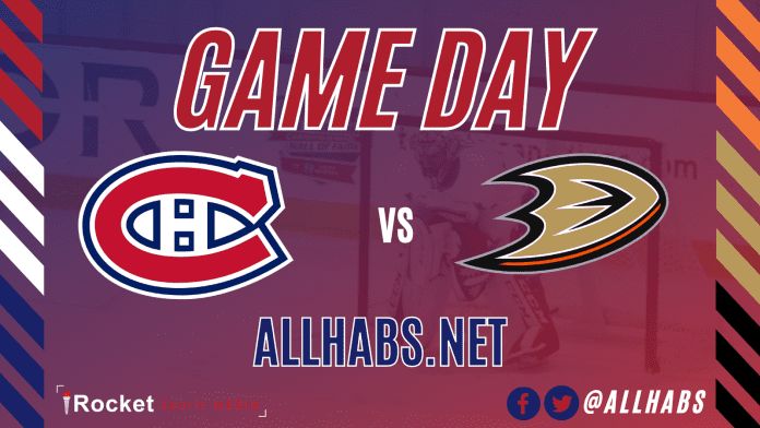 Canadiens vs Ducks Game Day