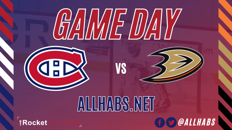 Canadiens vs Ducks Game Day